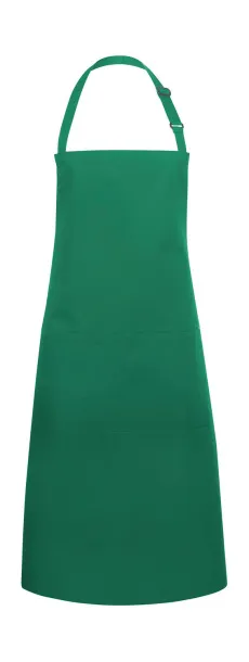  Bib Apron Basic with Pocket - Karlowsky Šumski zelena
