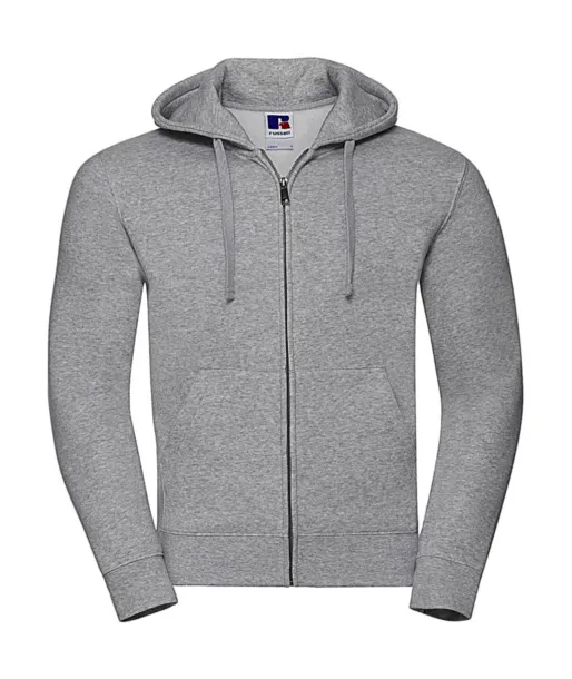  Muški hoodie s patentnim zatvaračem, 280 g/m² - Russell  Light Oxford
