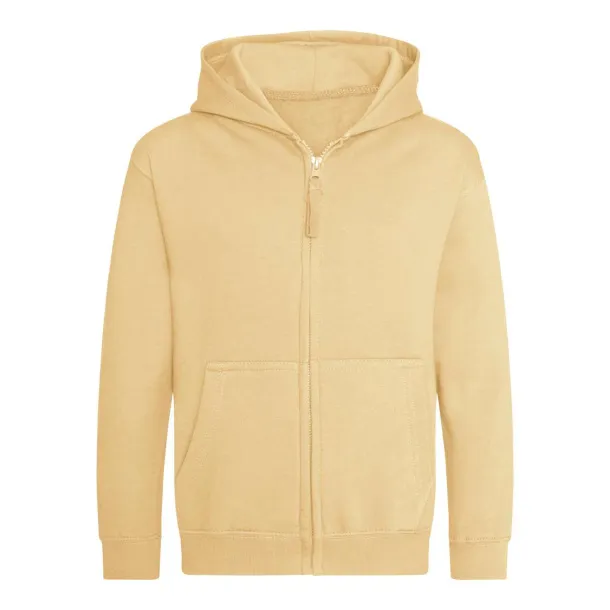  Dječja hoodie s patentom - 280 g/m² - Just Hoods Desert Sand