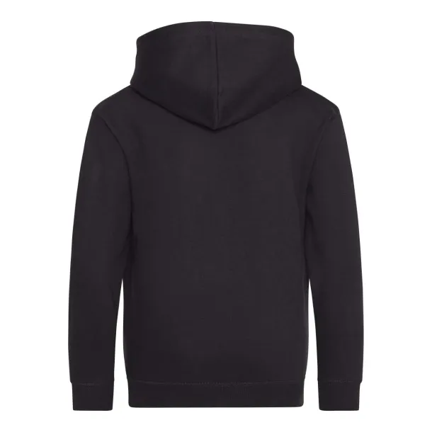  Dječja hoodie s patentom - 280 g/m² - Just Hoods Jet Black