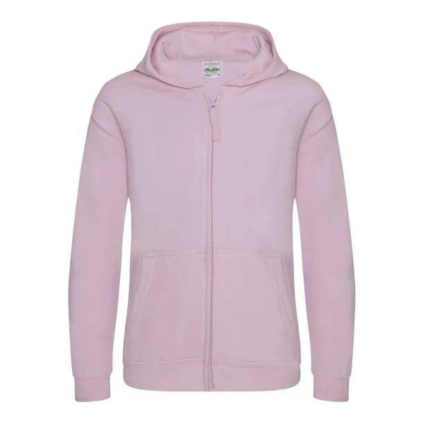  Dječja hoodie s patentom - 280 g/m² - Just Hoods Baby Pink