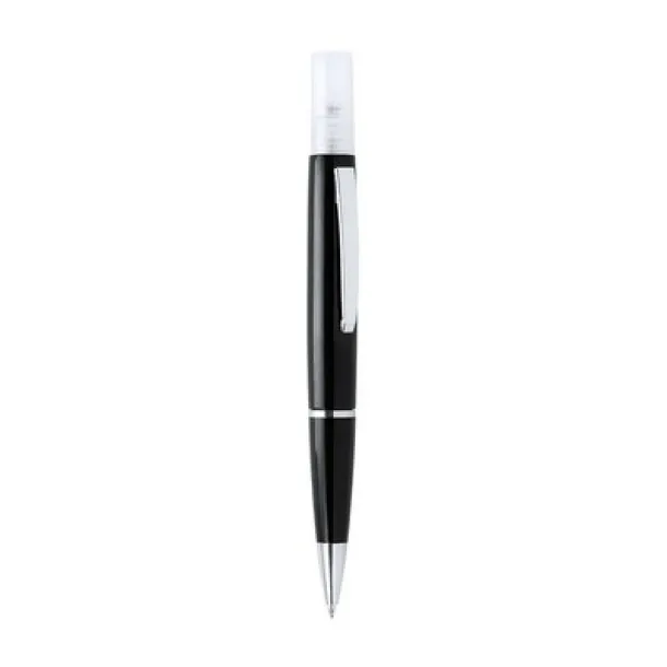  Ball pen with atomizer and cap black