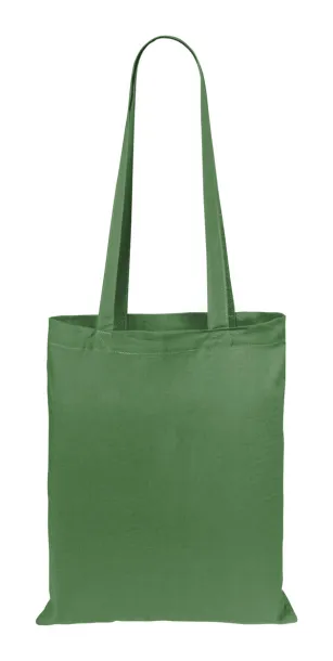 Colote Plus cotton shopping bag, 140 g/m² Dark green