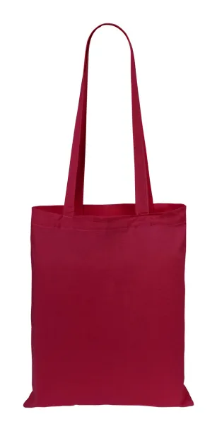 Turkal cotton shopping bag, 140 g/m² Burgundy