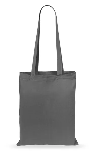 Turkal cotton shopping bag, 140 g/m² ash grey