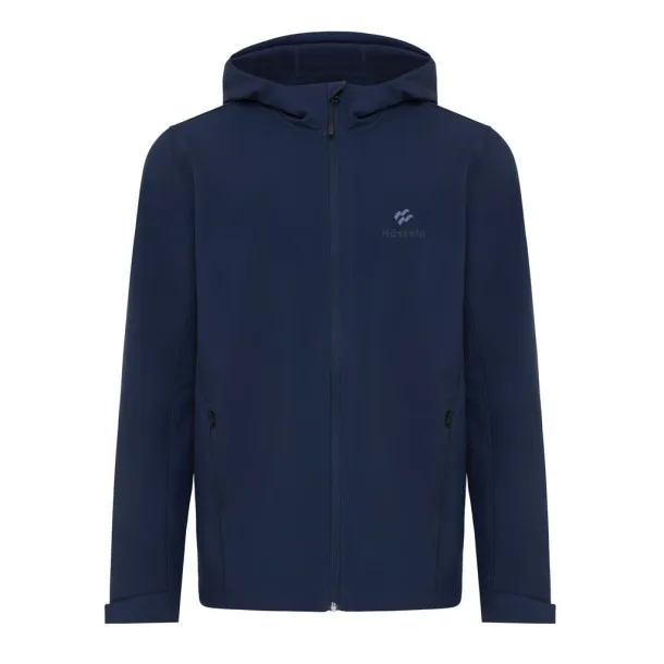  Iqoniq Makalu men recycled polyester soft shell jacket - iqoniq navy