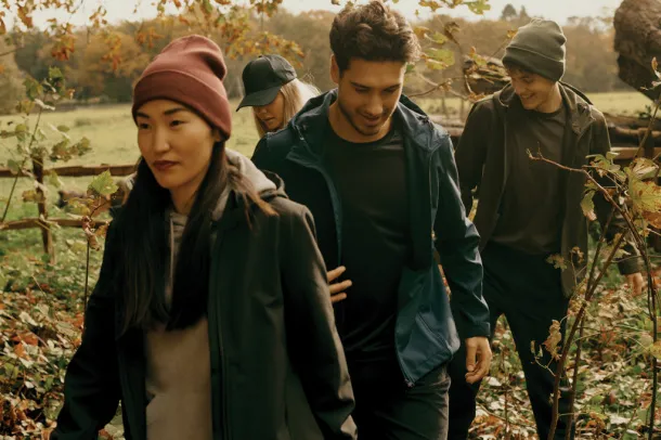  Iqoniq Makalu muška softshell jakna od recikliranog poliestera - iqoniq navy