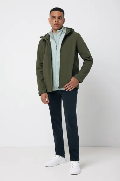  Iqoniq Makalu muška softshell jakna od recikliranog poliestera - iqoniq khaki