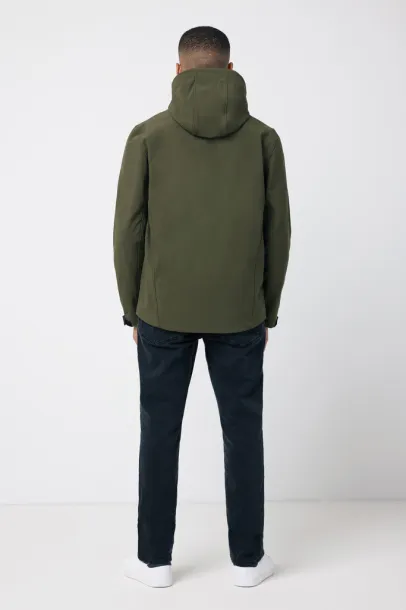  Iqoniq Makalu men recycled polyester soft shell jacket - iqoniq khaki