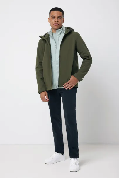  Iqoniq Makalu muška softshell jakna od recikliranog poliestera - iqoniq khaki
