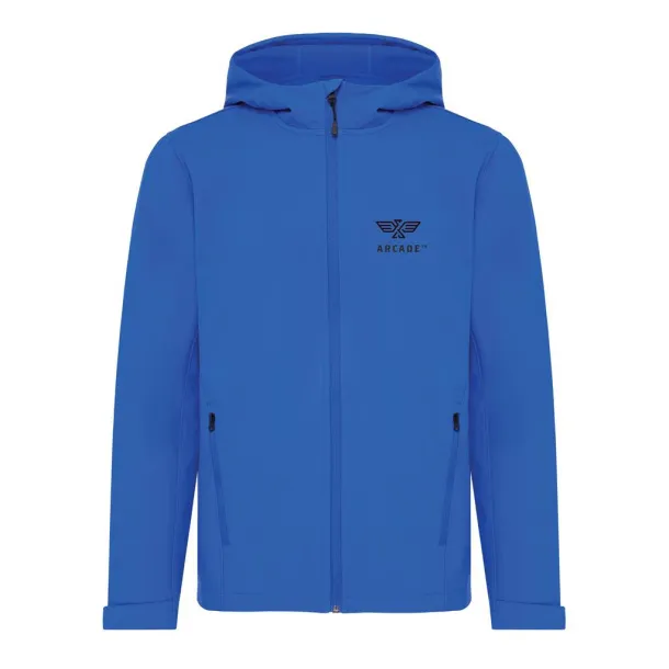  Iqoniq Makalu muška softshell jakna od recikliranog poliestera - iqoniq blue 