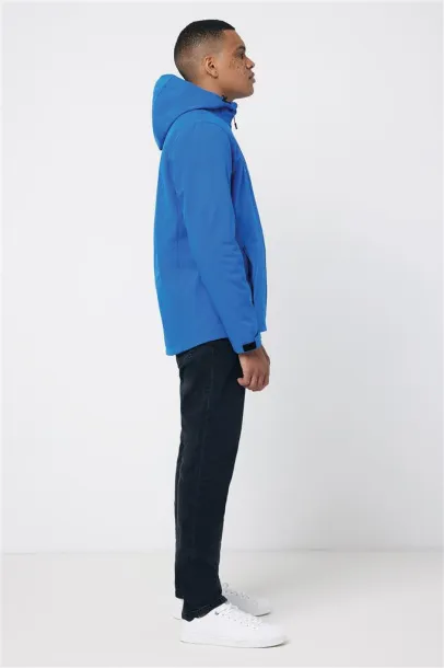  Iqoniq Makalu men recycled polyester soft shell jacket - iqoniq blue 