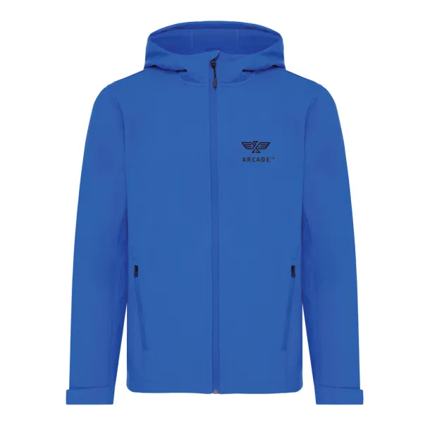  Iqoniq Makalu muška softshell jakna od recikliranog poliestera - iqoniq blue 