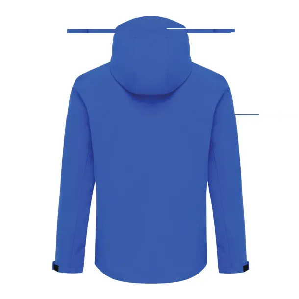  Iqoniq Makalu muška softshell jakna od recikliranog poliestera - iqoniq blue 