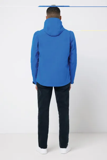  Iqoniq Makalu men recycled polyester soft shell jacket - iqoniq Kraljevski plava