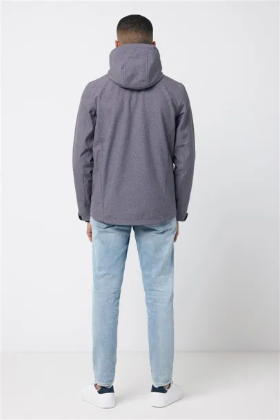  Iqoniq Makalu muška softshell jakna od recikliranog poliestera - iqoniq vulcano heather grey