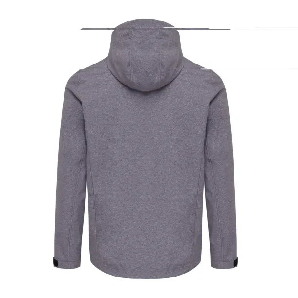  Iqoniq Makalu muška softshell jakna od recikliranog poliestera - iqoniq vulcano heather grey