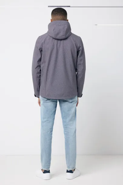  Iqoniq Makalu muška softshell jakna od recikliranog poliestera - iqoniq vulcano heather grey