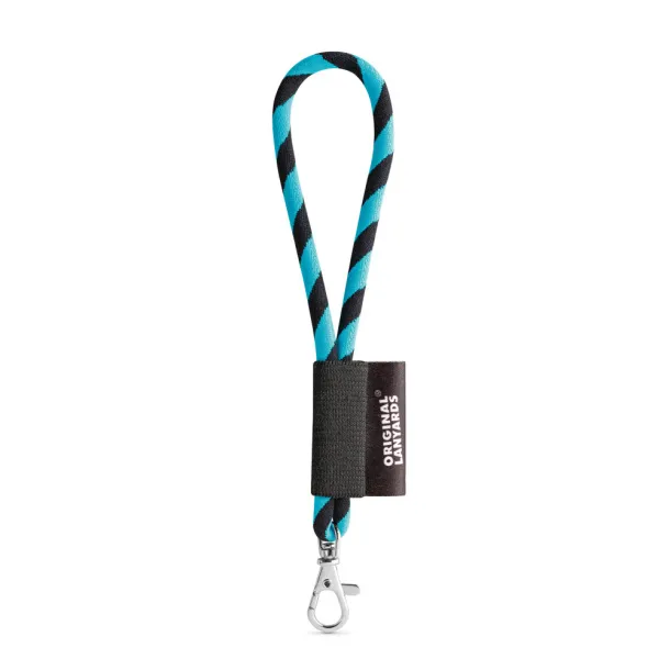  Lanyard Tube Short Set Black Light blue