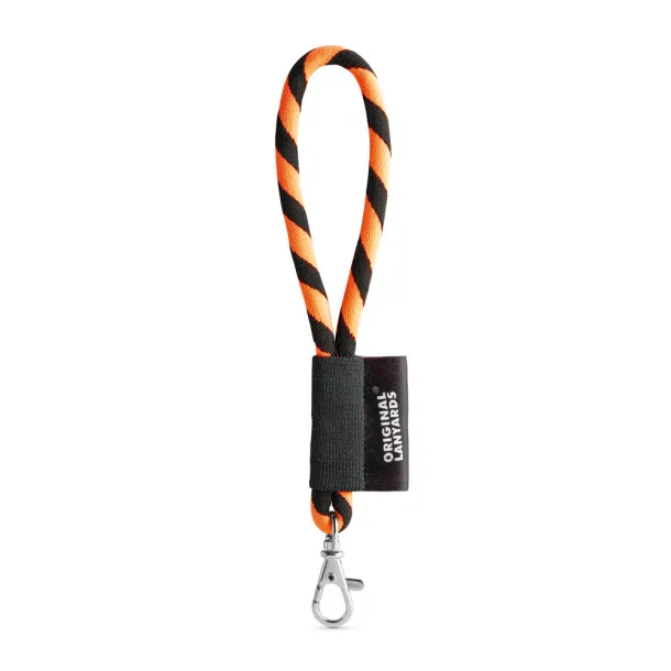  Lanyard Tube Short Set Black Orange