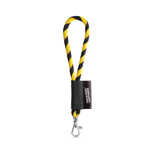  Lanyard Tube Short Set Black Yellow