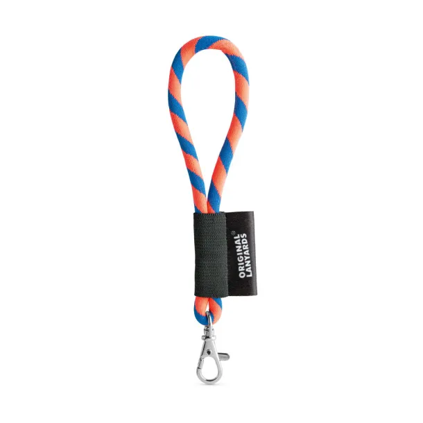  Lanyard Tube Short Set 328 - Hexachrome orange Royal blue