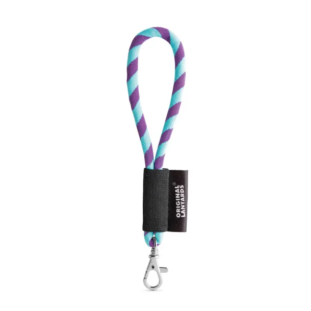  Lanyard Tube Short Set Purple Light blue