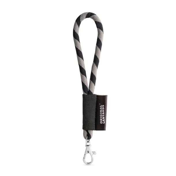  Lanyard Tube Short Set Black Grey