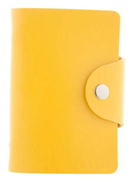 Midel card holder Yellow