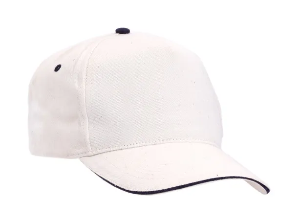 Five baseball cap Beige