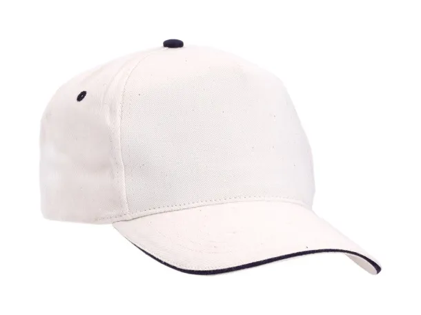 Five baseball cap Beige