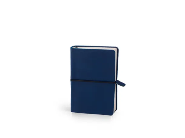 PORTOFINO FLEXY A6 notebook with horizontal elastic band  Blue