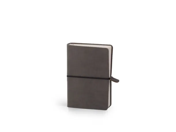 PORTOFINO FLEXY A6 notebook with horizontal elastic band  Gray