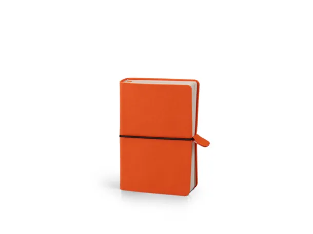 PORTOFINO FLEXY A6 notebook with horizontal elastic band  Orange