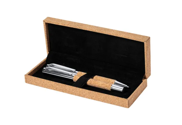 Garrya pen set Natural Silver