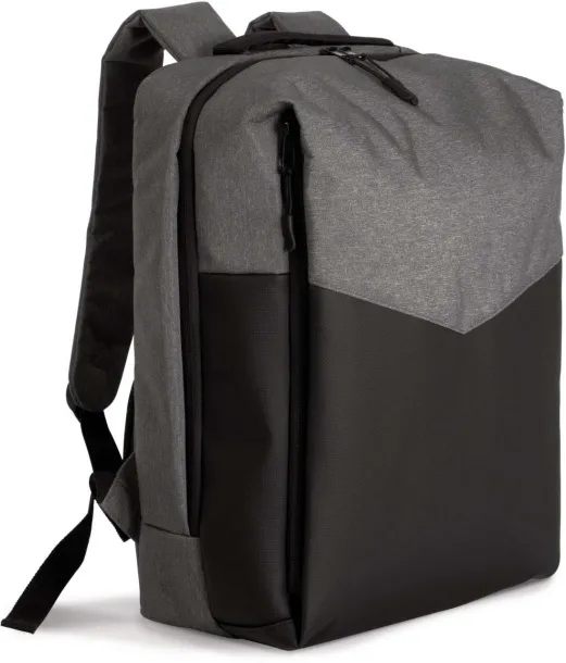  BUSINESS BACKPACK - Kimood Dark Grey Heather Black