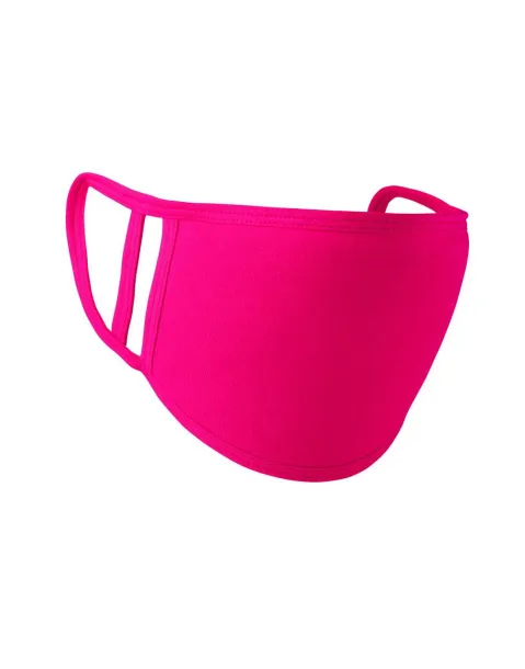  2 PLY FACE COVERING - 1 UNIT->5 PCS - Premier Hot Pink