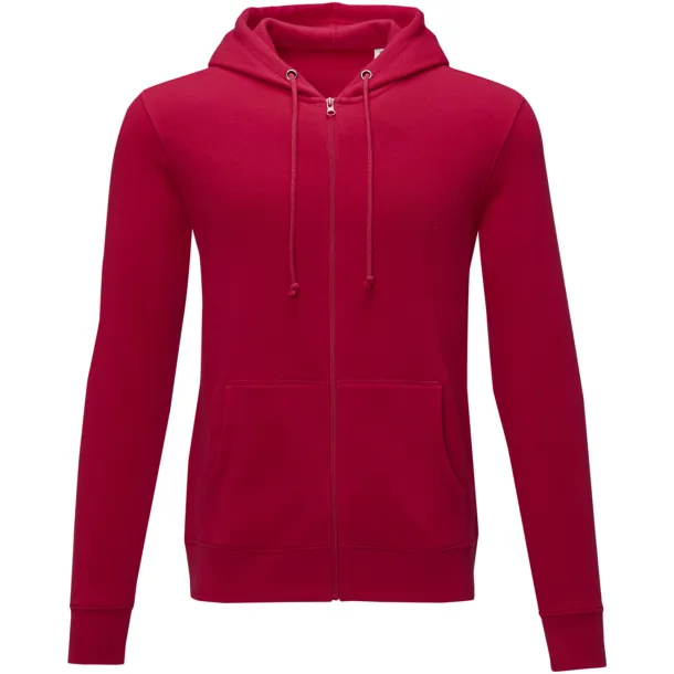 Theron men’s full zip hoodie - Elevate Essentials Red