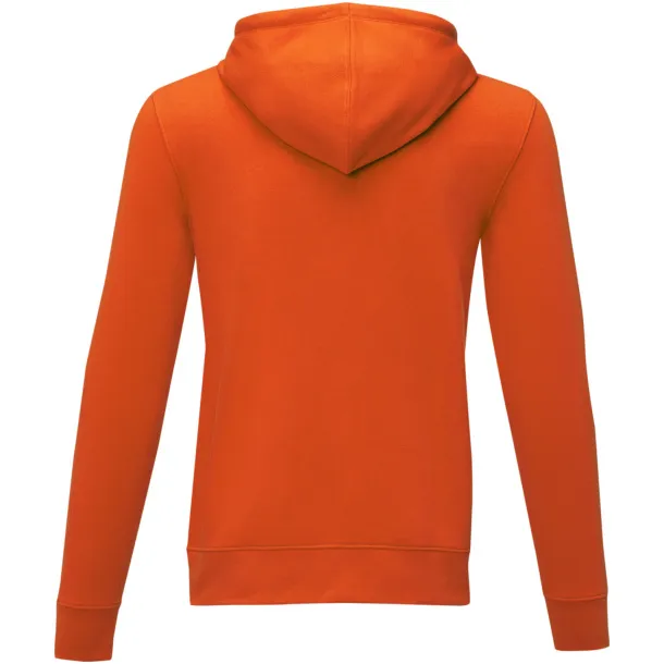 Theron men’s full zip hoodie - Elevate Essentials Orange