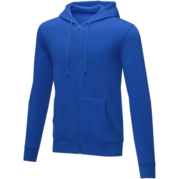 Theron men’s full zip hoodie - Elevate Essentials Blue