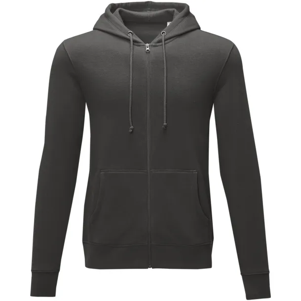 Theron men’s full zip hoodie - Elevate Essentials Storm grey