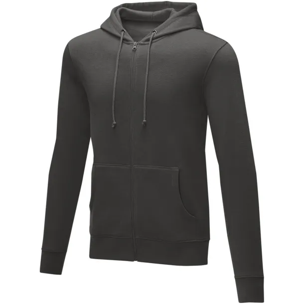 Theron men’s full zip hoodie - Elevate Essentials Storm grey