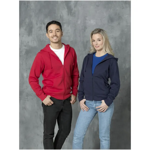 Theron men’s full zip hoodie - Elevate Essentials Crna