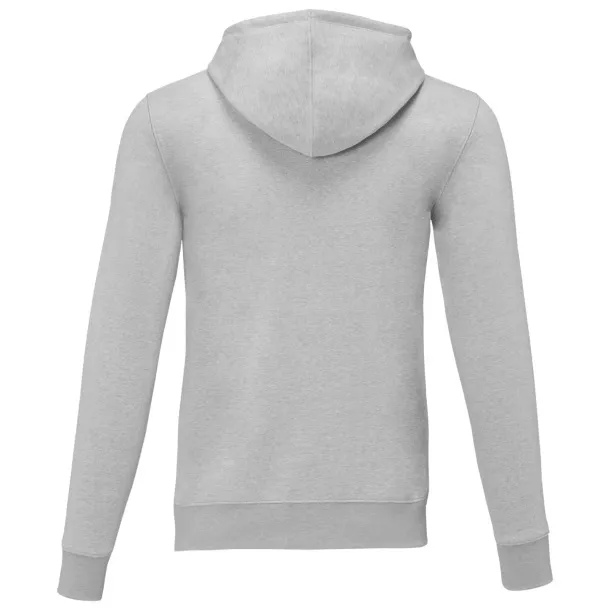 Theron men’s full zip hoodie - Elevate Essentials Heather grey