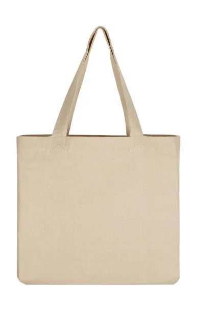  Canvas Wide Shopper LH - SG Accessories - BAGS (Ex JASSZ Bags) Natural