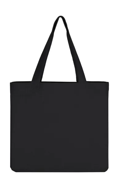  Canvas Wide Shopper LH - SG Accessories - BAGS (Ex JASSZ Bags) Black