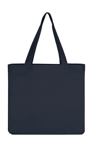  Canvas Wide Shopper LH - SG Accessories - BAGS (Ex JASSZ Bags) Dark Blue