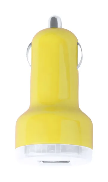 Denom USB car charger Yellow