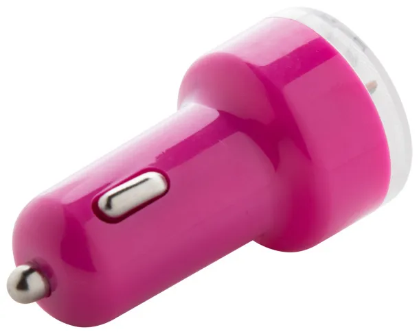 Denom USB car charger Pink