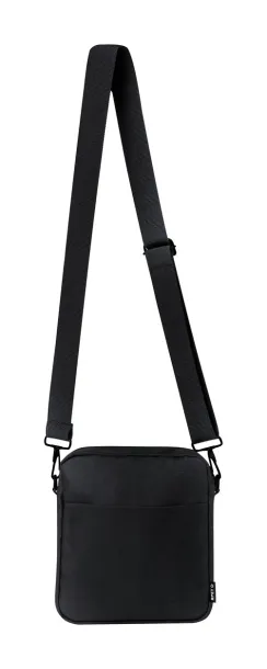 Simun RPET shoulder bag Black